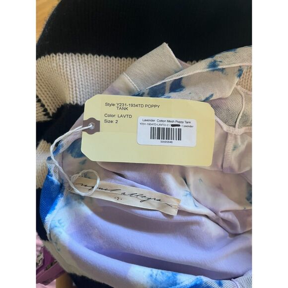 NWT Rare Raquel Allegra Poppy Tank in Lavender - Picture 5 of 7